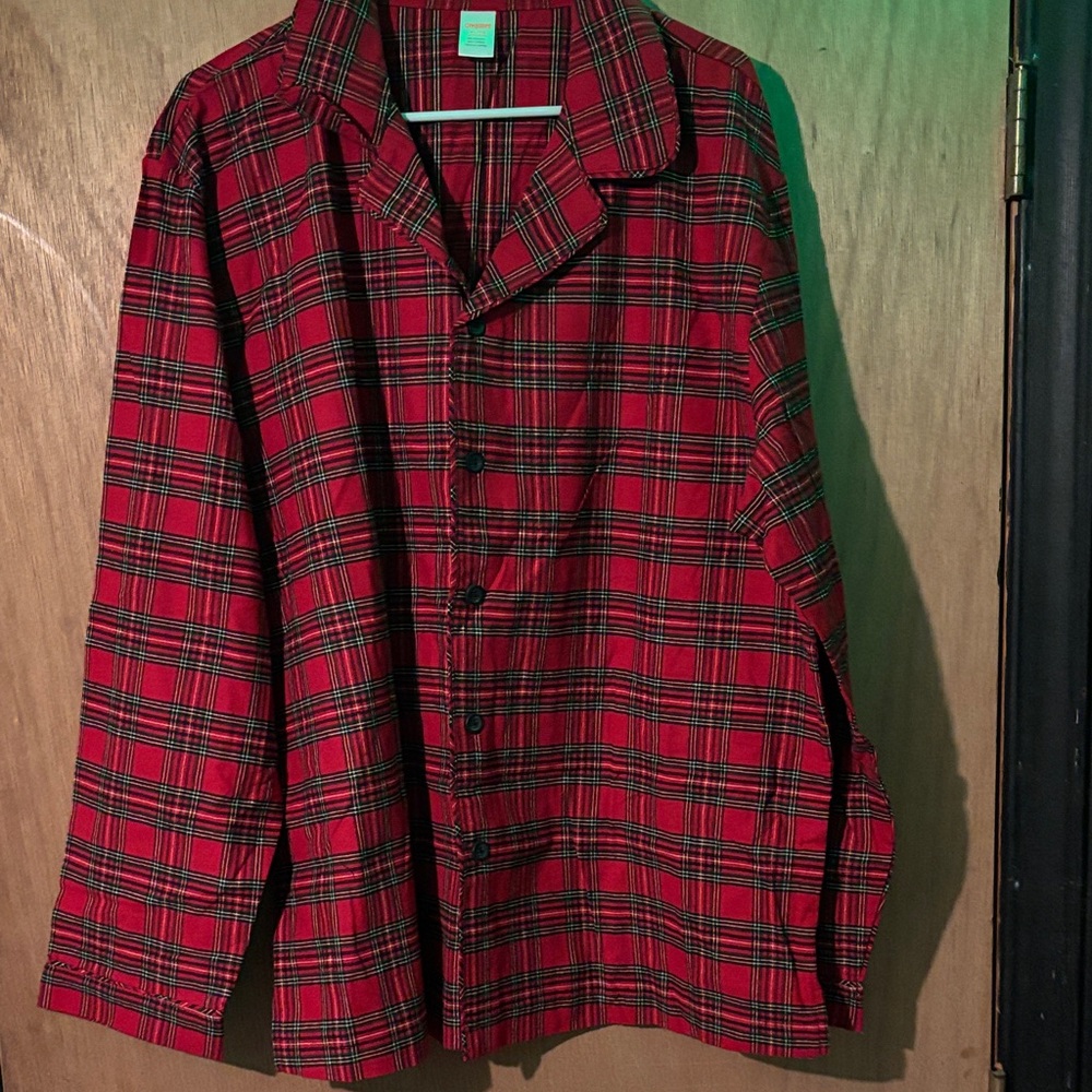 Gymboree Red and Black Plaid PJ’s